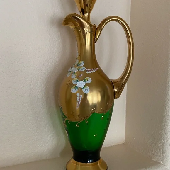 NWB Rococo Bohemia Czech Vase - Picture 7 of 13